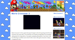 Desktop Screenshot of mariocrossover3.com